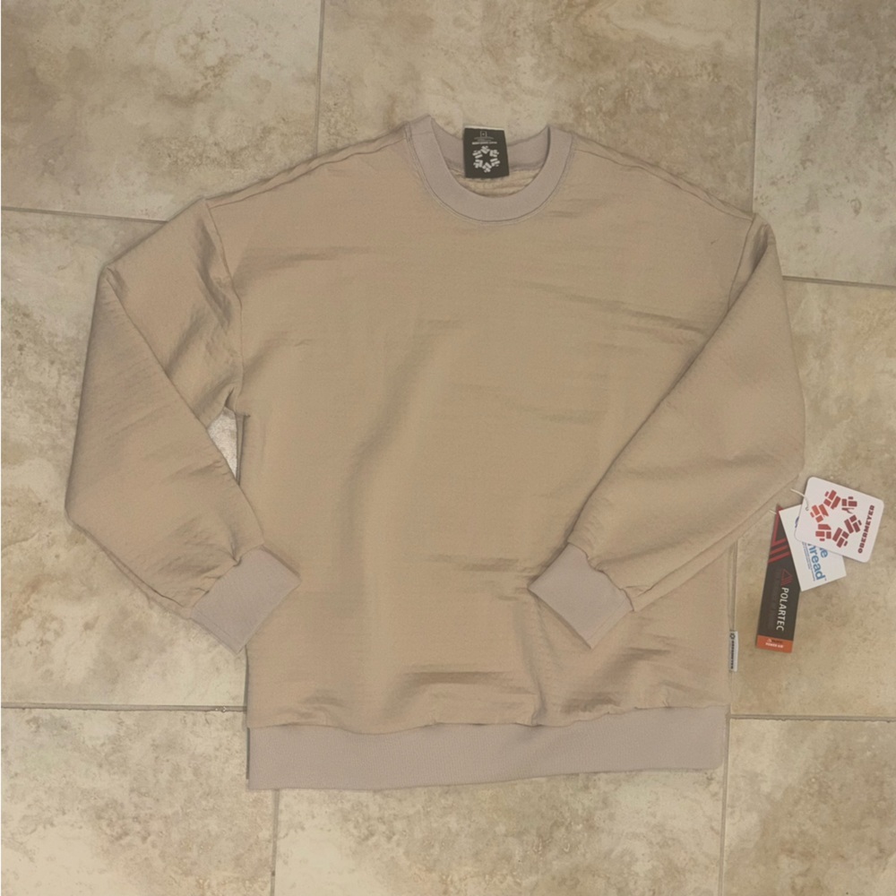 Obermeyer Men's Explorer Tech Crew Sweatshirt NWT - Picture 4 of 9